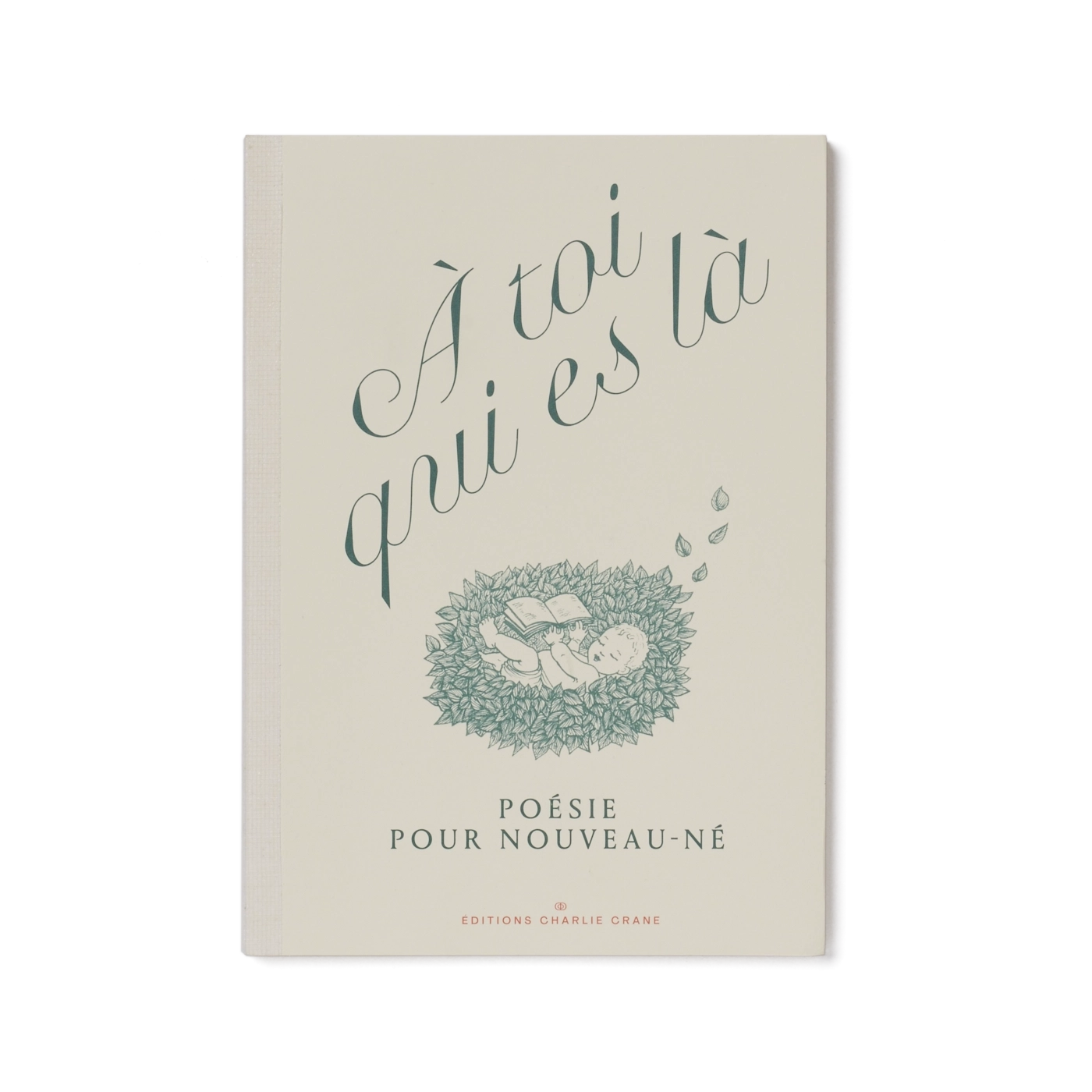 Recueil de poésie pour les nouveau-nés "À toi qui es là"