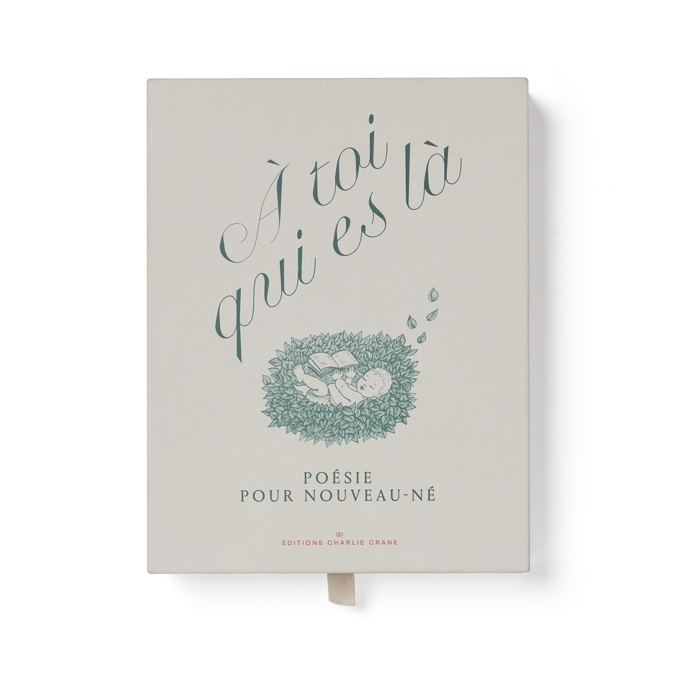 Coffret de naissance "À toi qui es là" (recueil + lange)